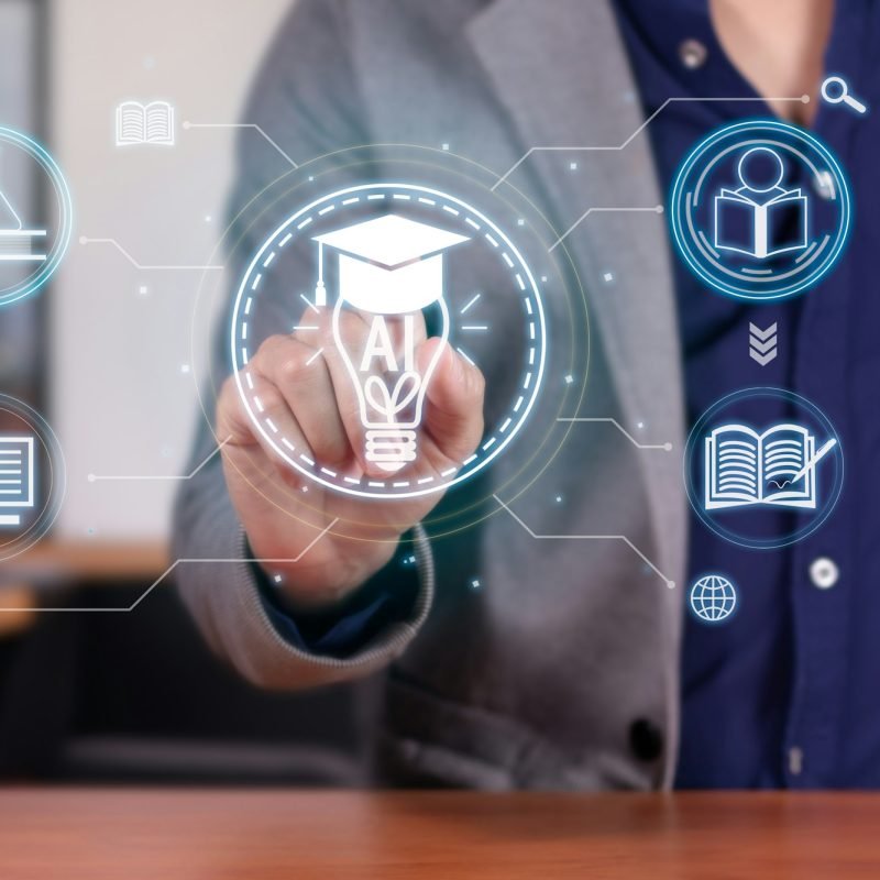 AI-Enhanced Education: The Bright Future of Learning and Innovation Driven by AI.